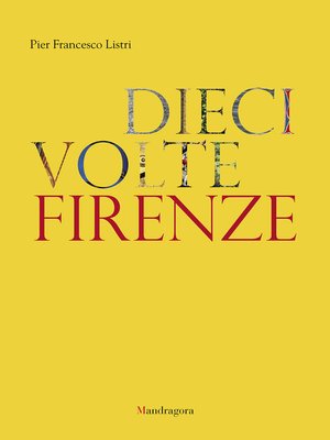 cover image of Dieci volte Firenze